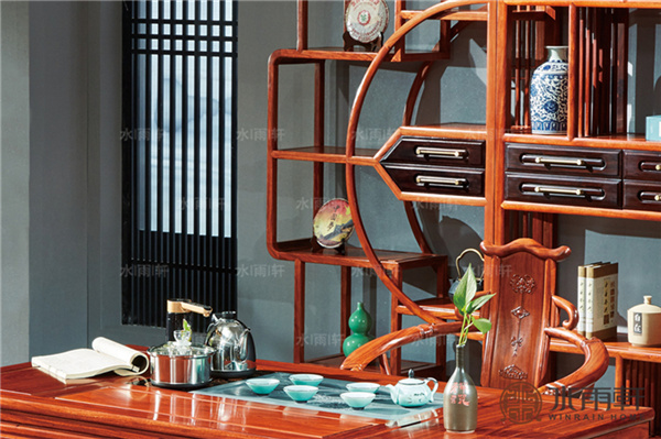 水雨轩红木茶台